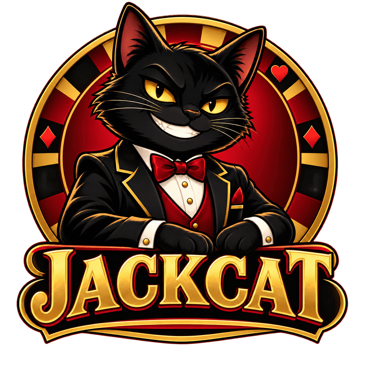 JACKCAT casino cat logo